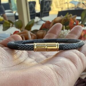 Black and Gold Bracelet